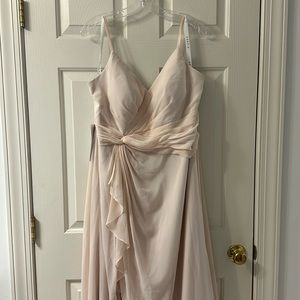 NWT Azazie Rose Petal Bridesmaid dress